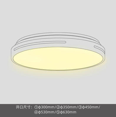 1800lm Ultra Slim Smart LED Panel Light RF CE EU Adjustable Remote Wireless Control