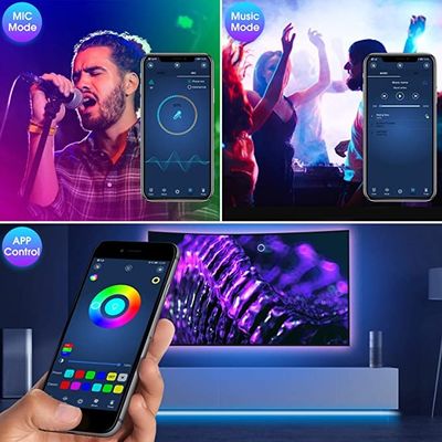 24 Volt Waterproof LED Tape Light Flexible RGB Low Voltage 5m