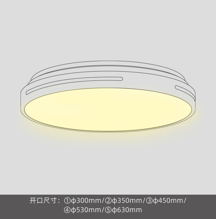 1800lm Ultra Slim Smart LED Panel Light RF CE EU Adjustable Remote Wireless Control